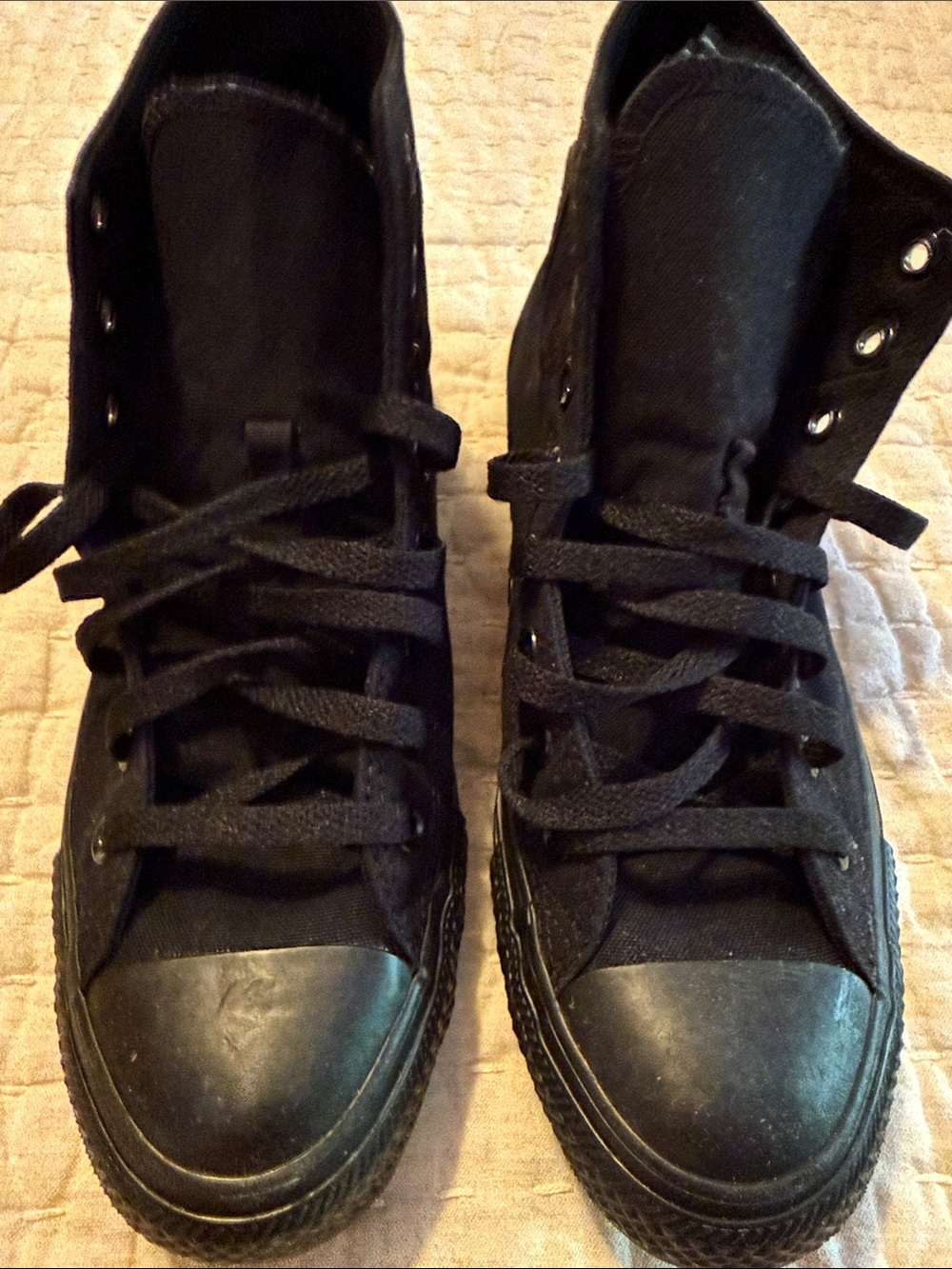 Converse All Star High Top Sneakers - Black - Picture 3 of 6